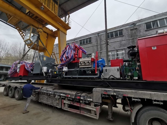 HTB250 ελαφριά αντλία οχημάτων πετρελαιοφόρων περιοχών με το ποσοστό ροής 1380m πίεση 10-35Mpa ³ /H @